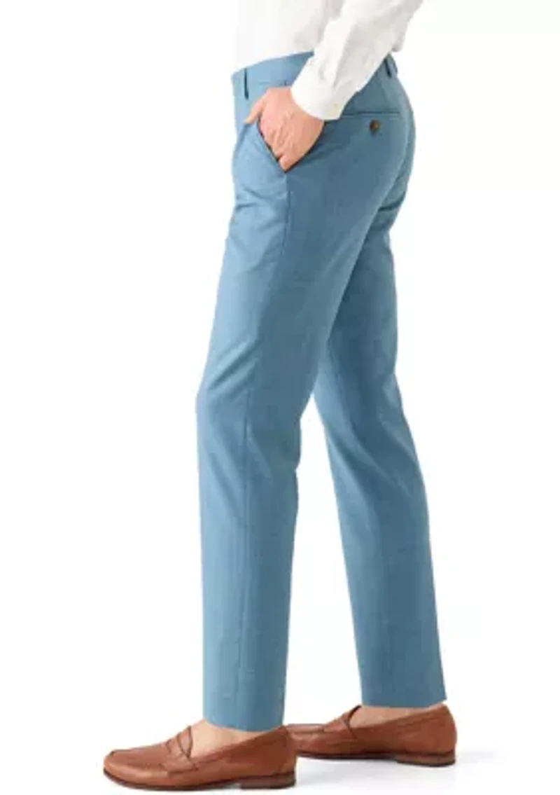Men's Teal Green Suit Pant