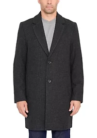 Men's Single Breasted Two Button Top Coat