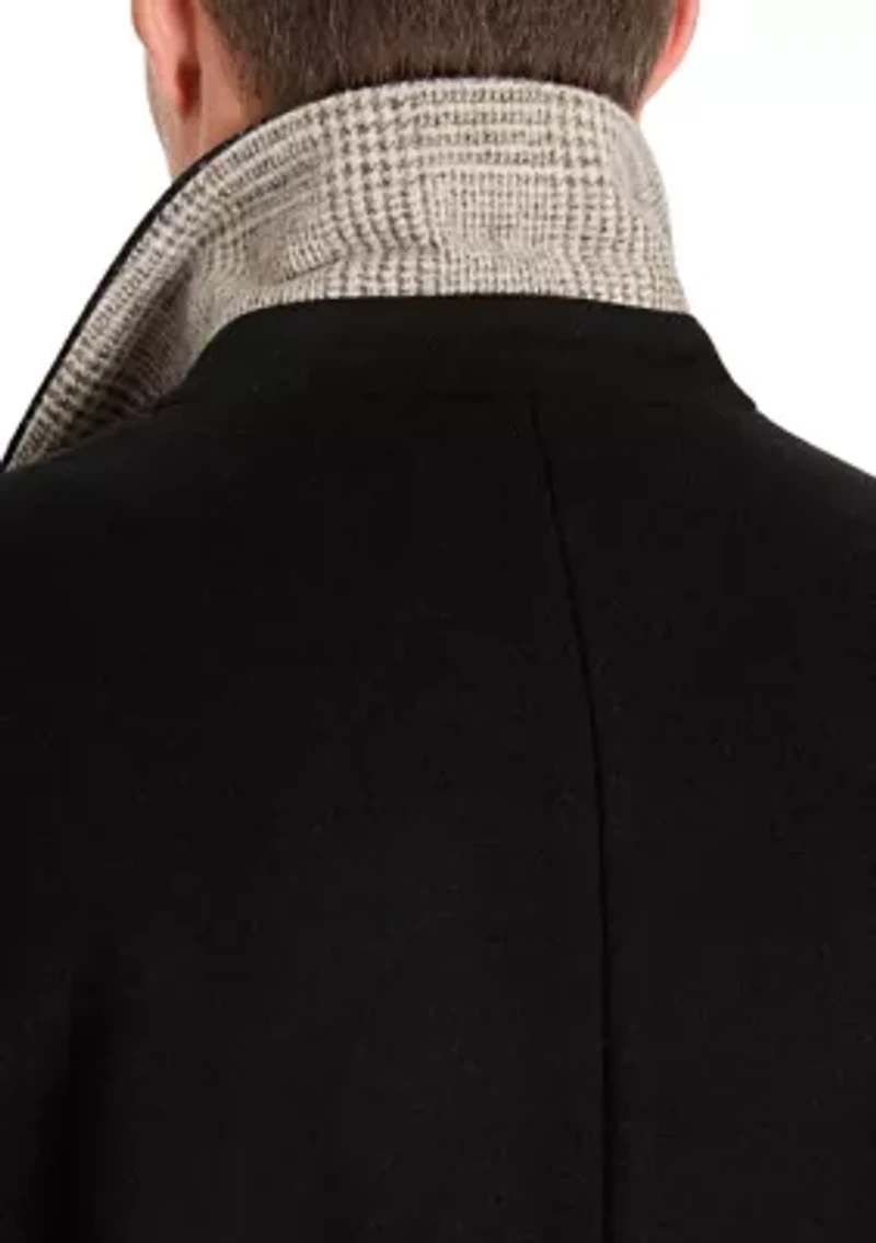 Men's Single Breasted Two Button Top Coat