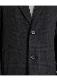 Men's Single Breasted Two Button Top Coat