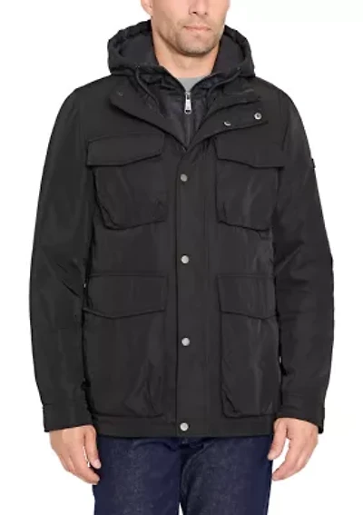 Midweight Patch Pocket Hooded Parka