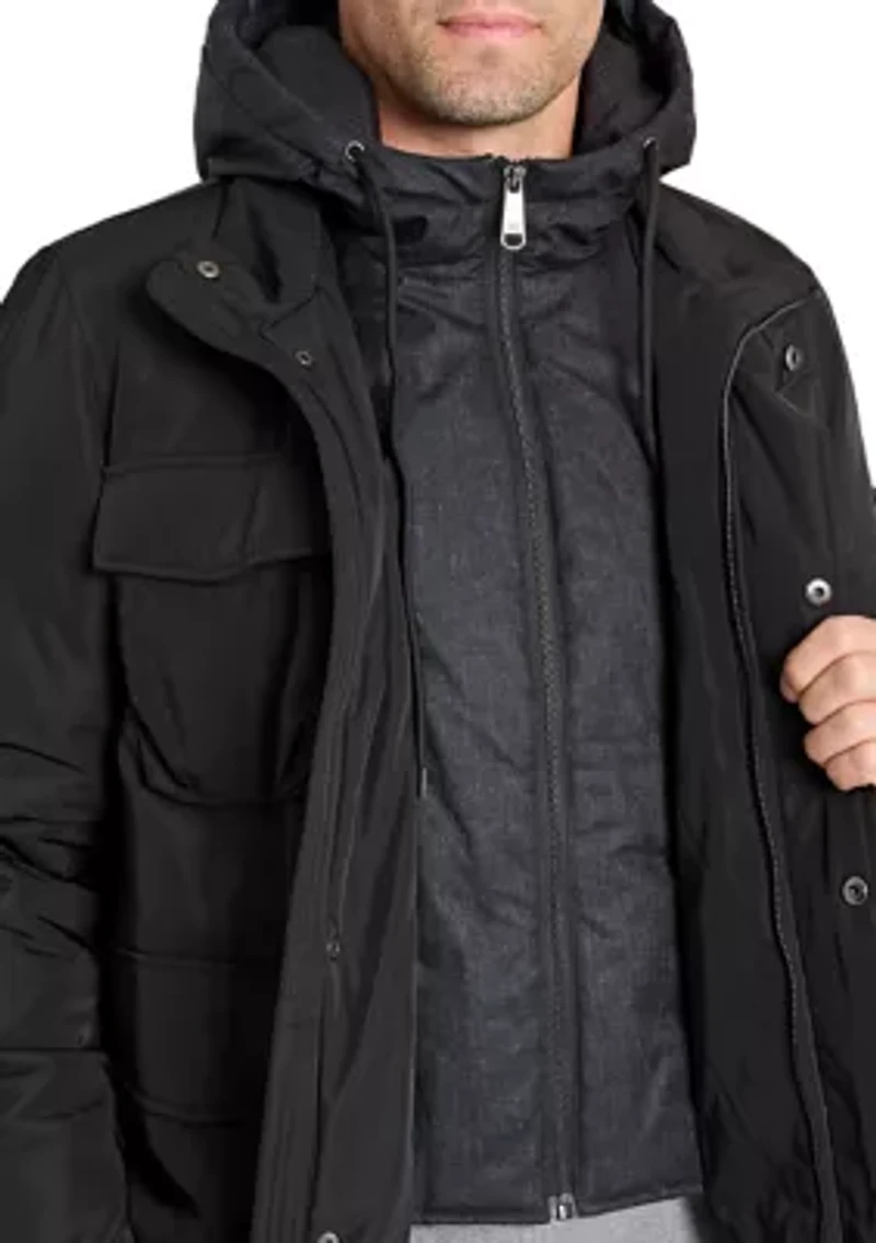 Midweight Patch Pocket Hooded Parka