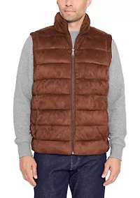 Faux Suede Vest