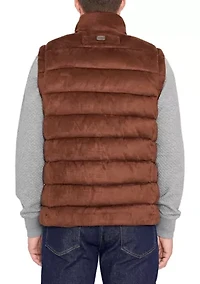 Faux Suede Vest