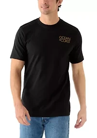 Men's Short Sleeve Dog Graphic T-Shirt