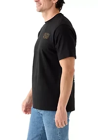 Men's Short Sleeve Graphic Hunting Dog T-Shirt