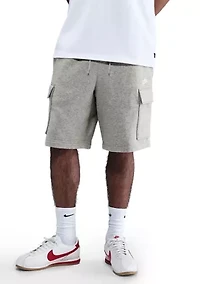 Men's Fleece Cargo Shorts