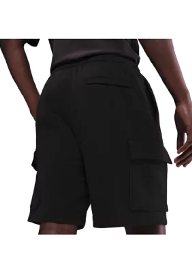 Men's Fleece Cargo Shorts