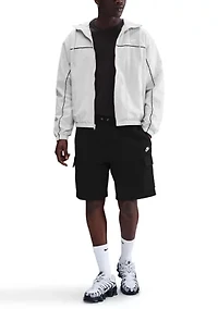 Men's Fleece Cargo Shorts