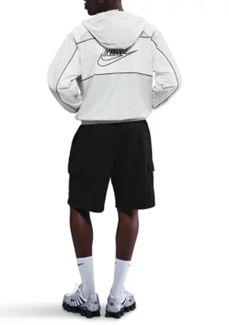 Men's Fleece Cargo Shorts