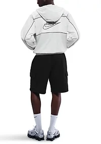 Men's Fleece Cargo Shorts