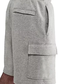 Men's Fleece Cargo Shorts