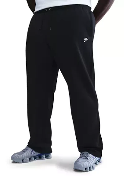 Big & Tall Club Open-Hem Fleece Pants
