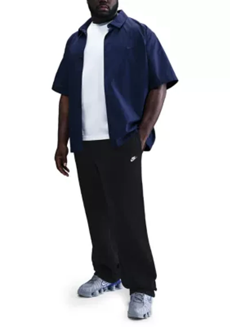Big & Tall Club Open-Hem Fleece Pants