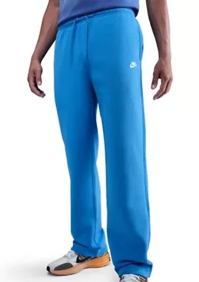 Club Men's Open-Hem Fleece Pants