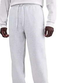 Club Men's Open-Hem Fleece Pants