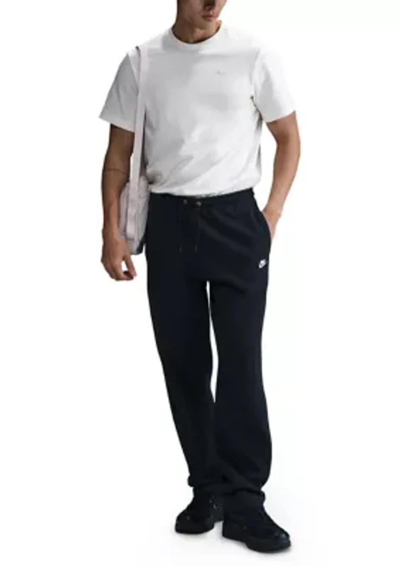 Club Men's Open-Hem Fleece Pants