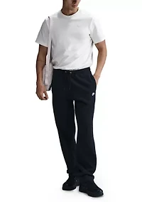 Club Men's Open-Hem Fleece Pants