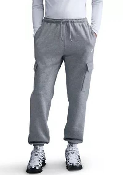 Club Men's Fleece Cargo Pants