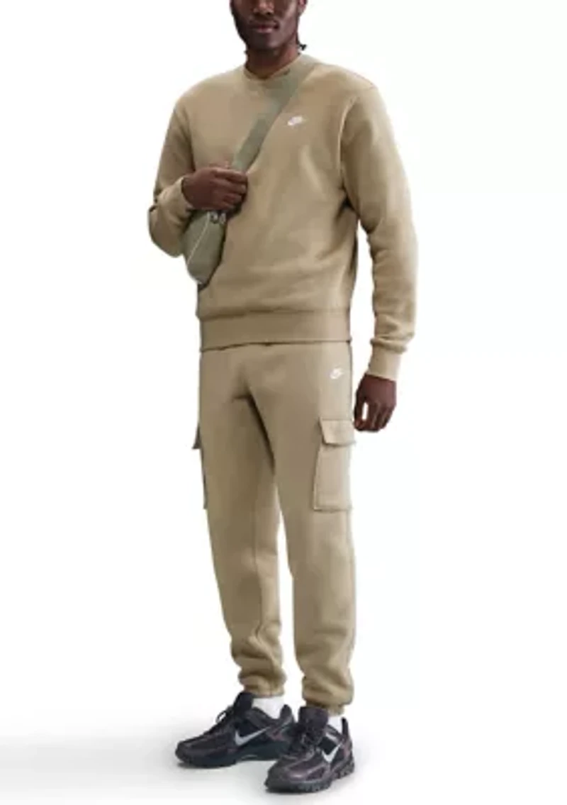 Club Men's Fleece Cargo Pants