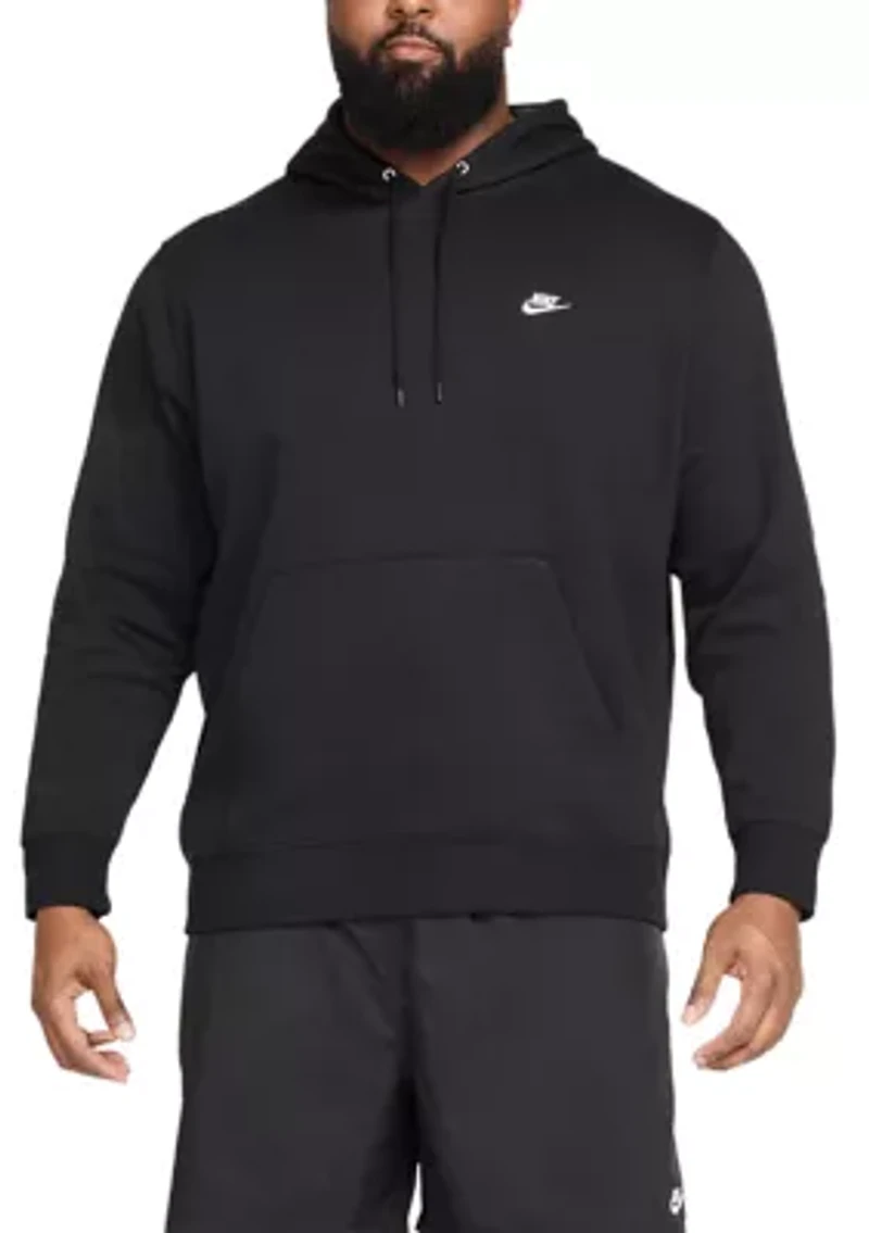 Big & Tall Club Men's Pullover Fleece Hoodie