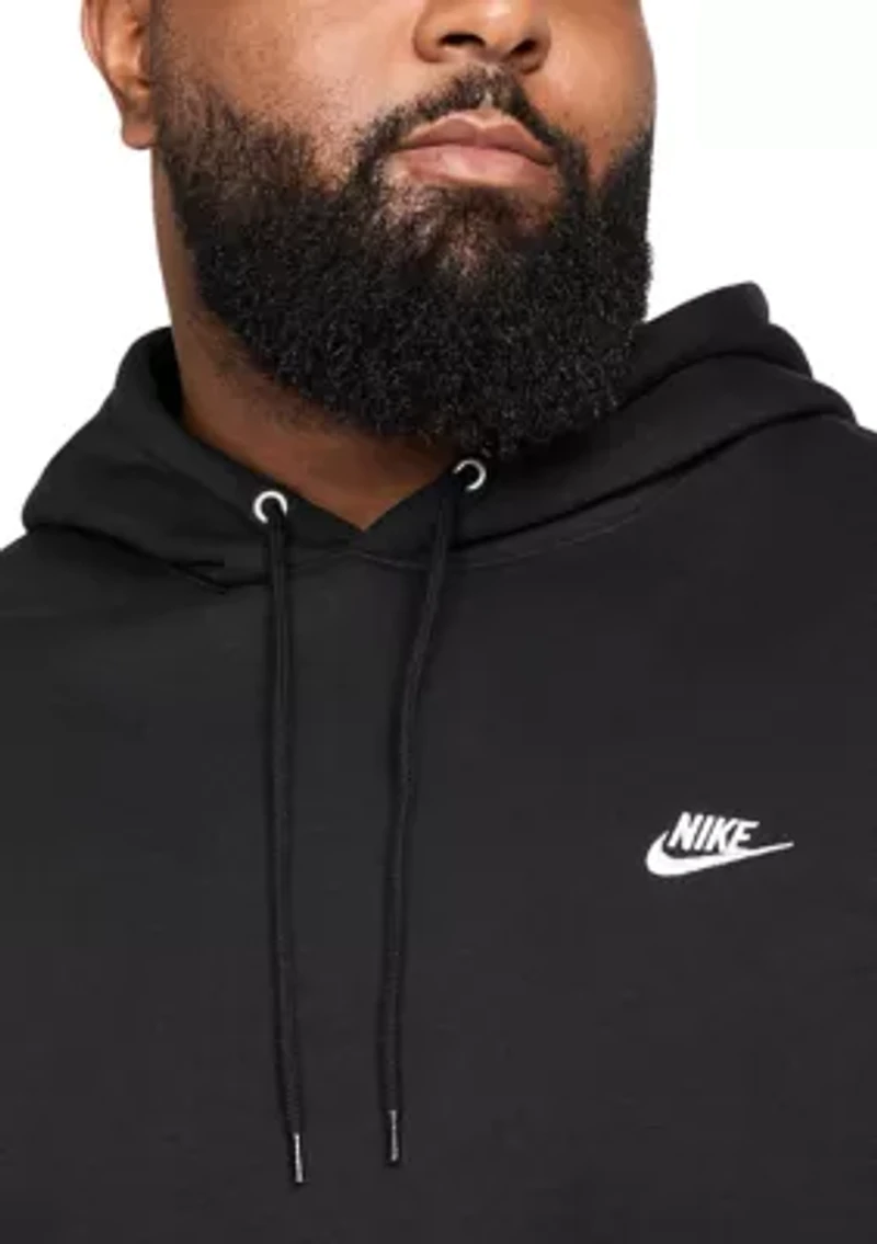 Big & Tall Club Men's Pullover Fleece Hoodie