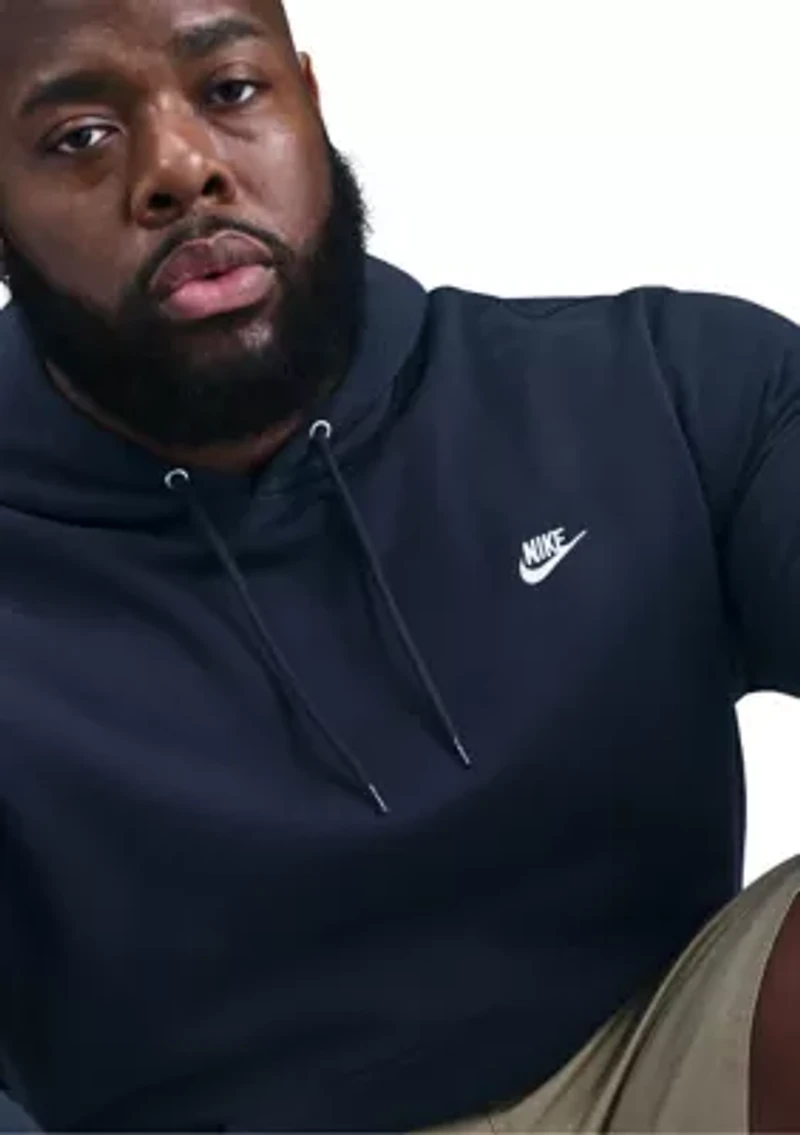 Big & Tall Club Men's Pullover Fleece Hoodie