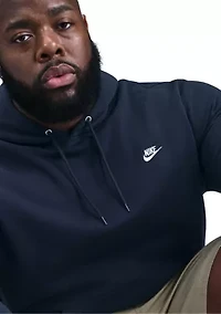 Big & Tall Club Men's Pullover Fleece Hoodie