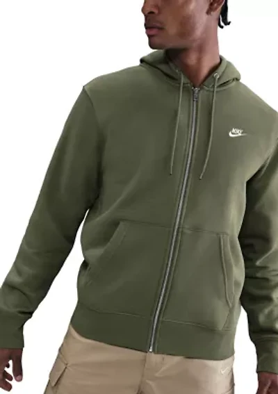 Big & Tall Club Full-Zip Fleece Hoodie