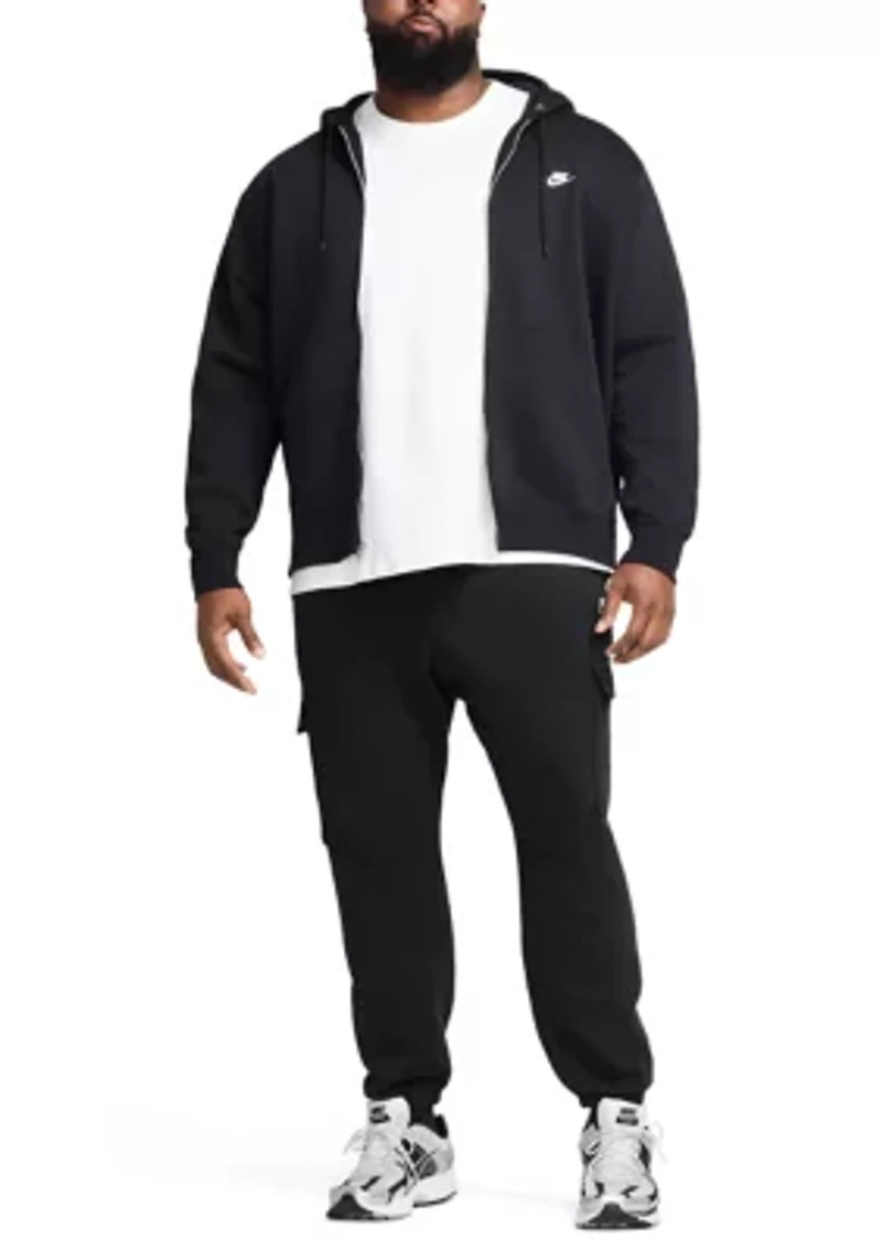 Big & Tall Club Full-Zip Fleece Hoodie