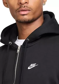 Club Men's Full-Zip Fleece Hoodie