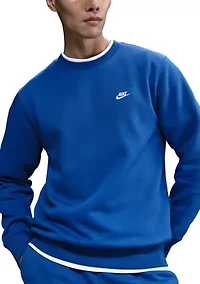 Club Men's Fleece Crew Pullover