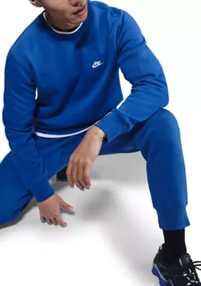 Club Men's Fleece Crew Pullover