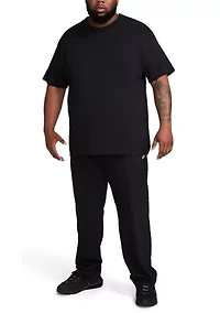 Big & Tall Knit Open-Hem Pants