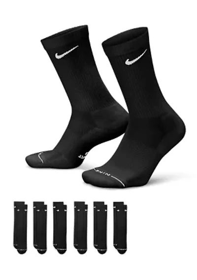 Everyday Elevated Crew Socks - 6 Pack