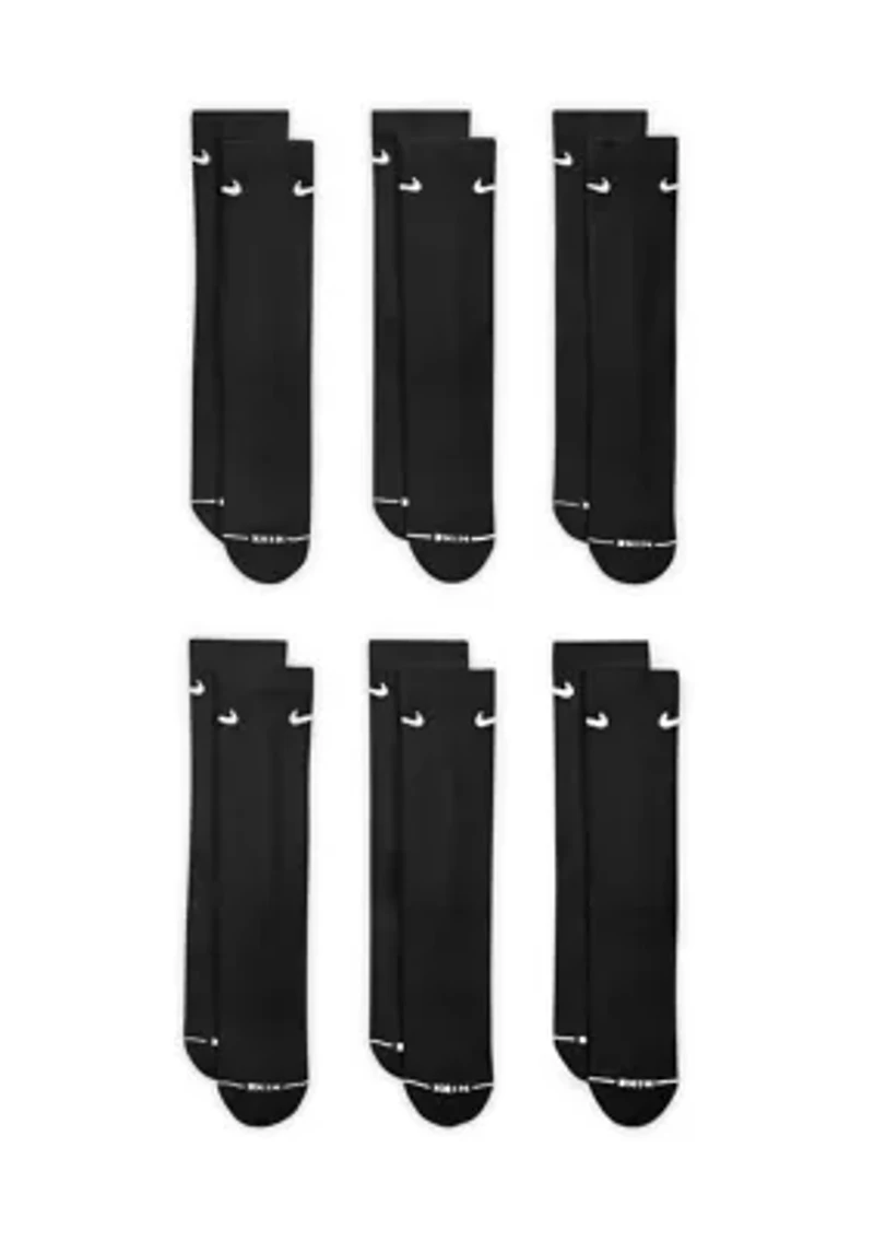 Everyday Elevated Crew Socks - 6 Pack