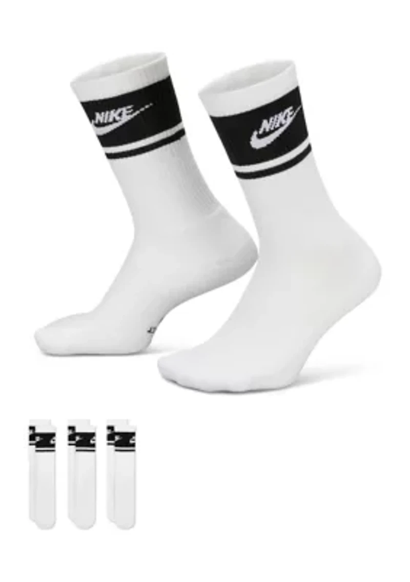 Everyday Elevated Crew Socks-3 Pairs