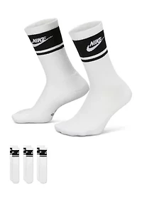 Everyday Elevated Crew Socks-3 Pairs