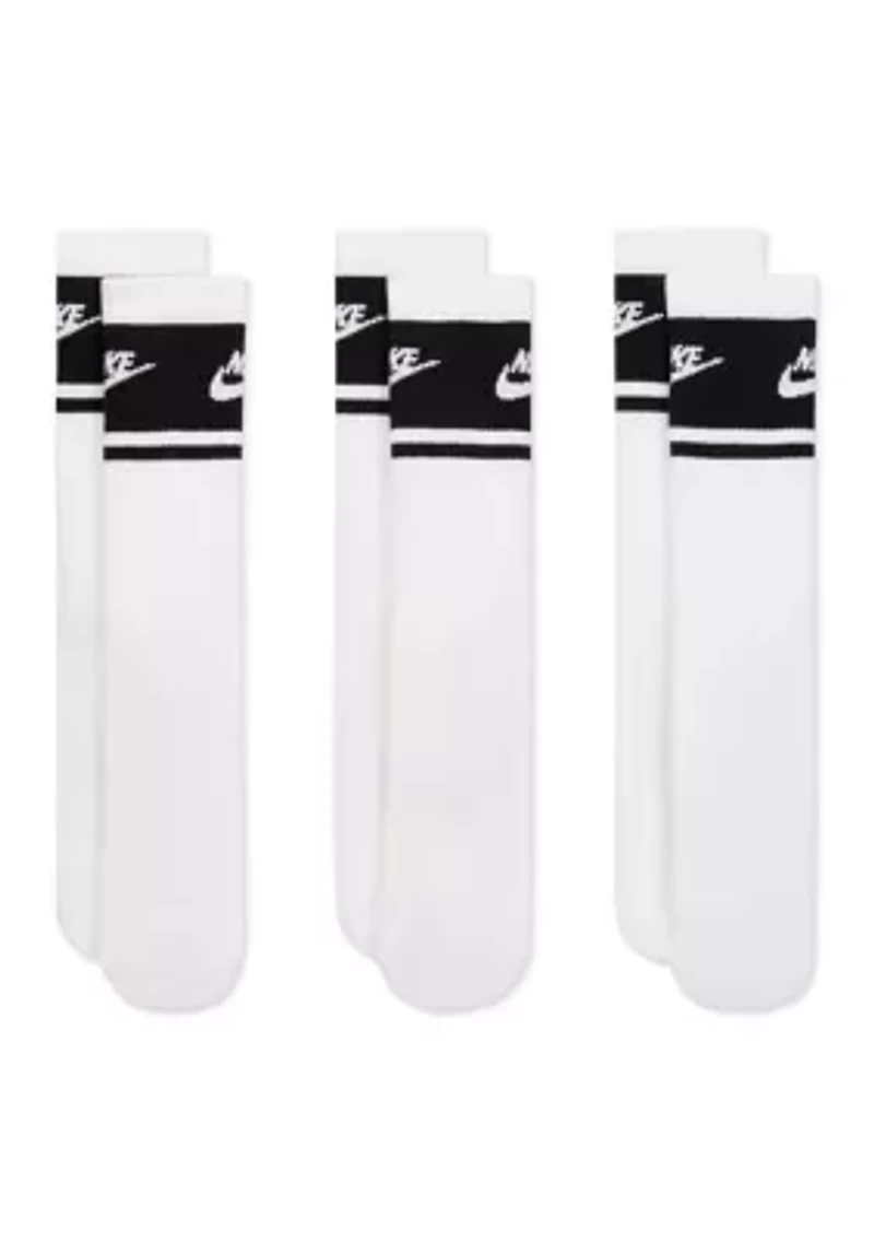 Everyday Elevated Crew Socks-3 Pairs
