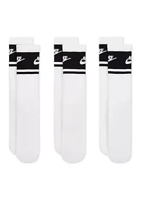 Everyday Elevated Crew Socks-3 Pairs
