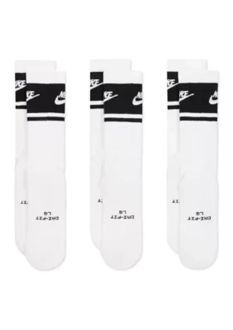 Everyday Elevated Crew Socks-3 Pairs
