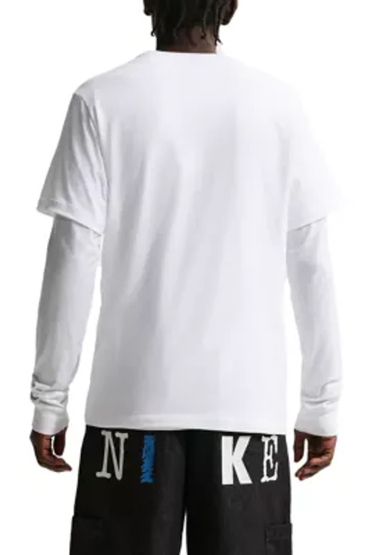 Short Sleeve Futura Fill Logo Graphic T-Shirt