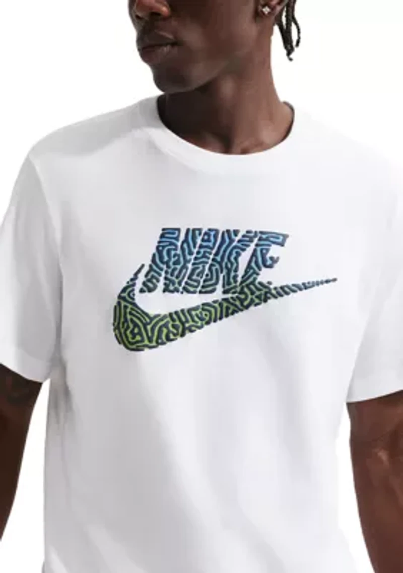 Short Sleeve Futura Fill Logo Graphic T-Shirt