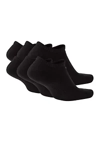 Everyday Plus Cushioned Training No-Show Socks- 6 Pairs