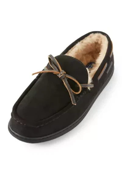 Microsuede Moccasins