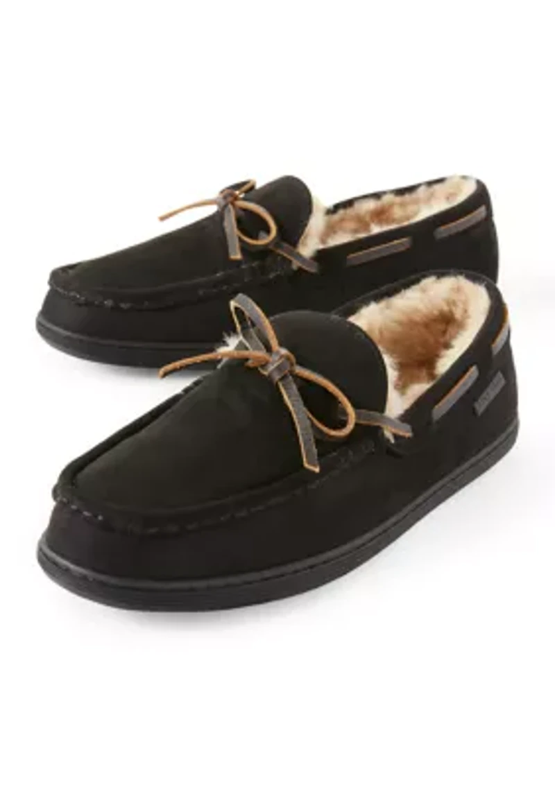 Microsuede Moccasins