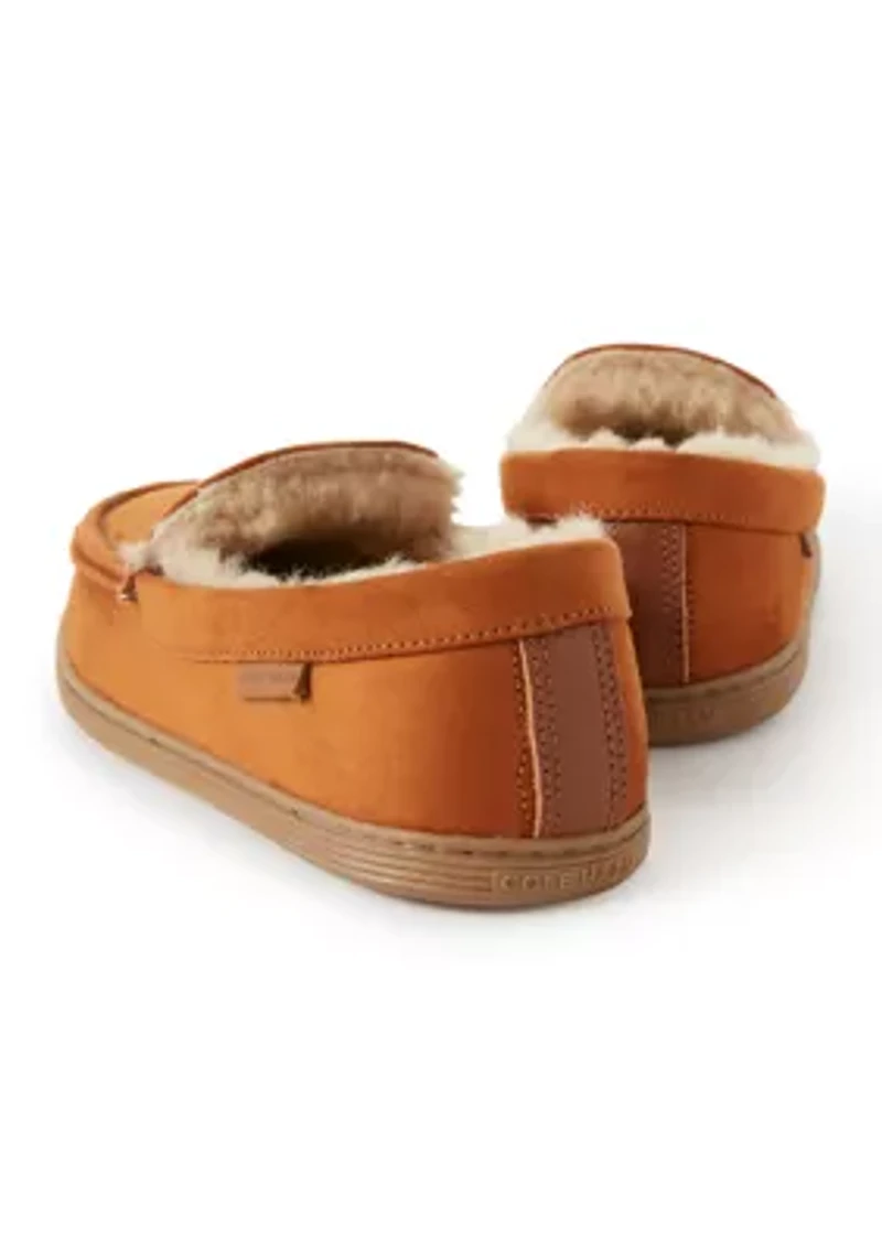 Microsuede Venetian Slippers