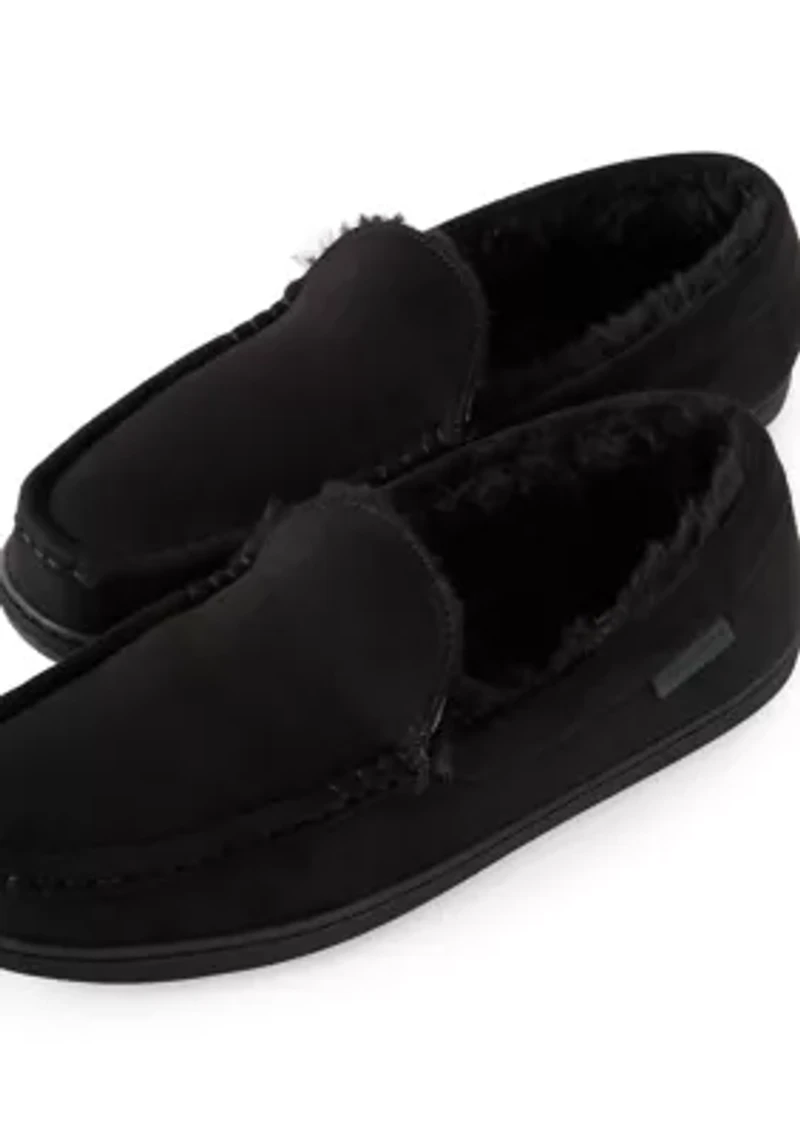 Microsuede Venetian Slippers