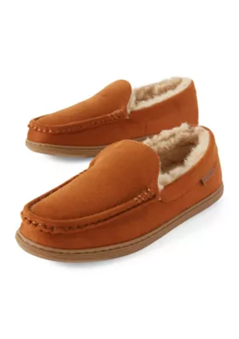 Microsuede Venetian Slippers