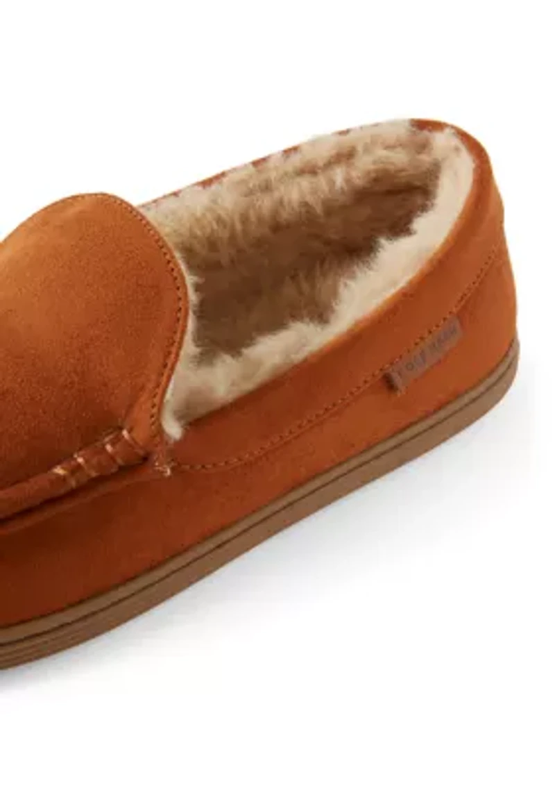 Microsuede Venetian Slippers